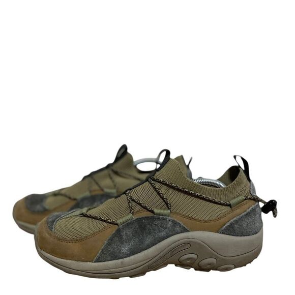 Merrell Mens Jungle Moc Explorer Coyote J003567 Slip-On Hiking Trail Shoes 10 - Picture 2 of 7